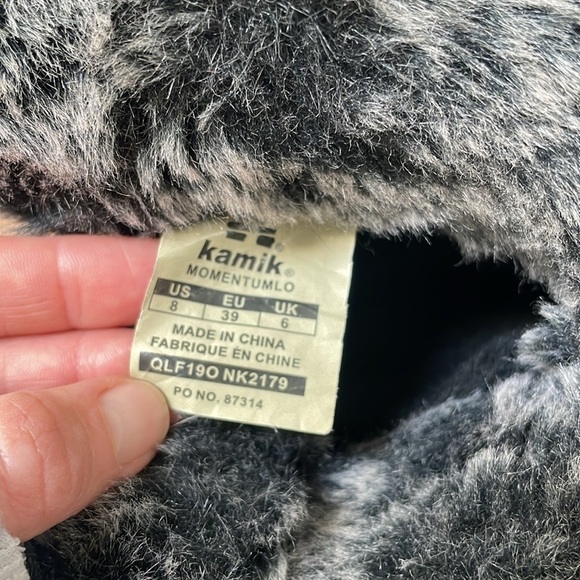 COPY - Kamik MOMENTUM low grey charcoal winter snow boot bungee lacing system … - Picture 8 of 10